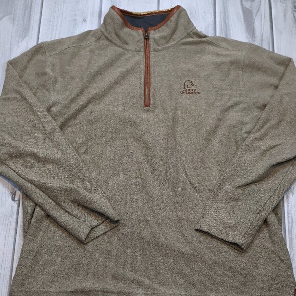 Ducks Unlimited Legacy Quarter-Zip Pullover - Picture 1 of 8